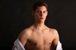 Beautiful young man