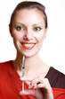 The girl with a syringe