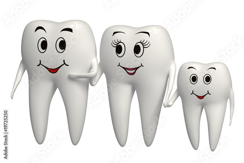 Illustration: Tooth family Tooth family