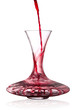 vino in decanter