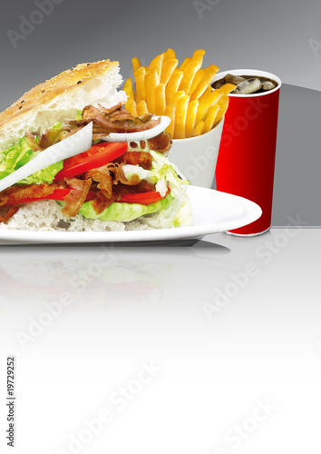 Foto: Döner Menü Döner Menü