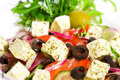 Photo: Appetizing greek salad Appetizing greek salad
