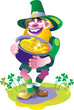 St. Patrick's day Leprechaun