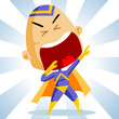Kid play Superhero