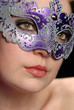 Photo: Woman in mask Woman in mask