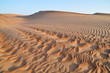 Sanddünen in der  Wüste
