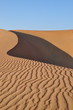 Sanddünen in der  Wüste