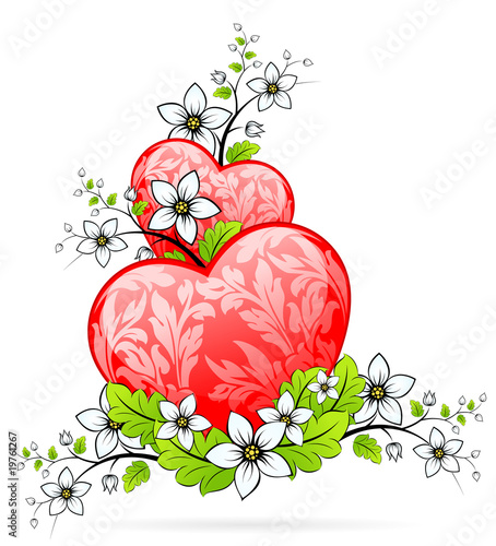 Vector: Valentine's Day heart Valentine's Day heart