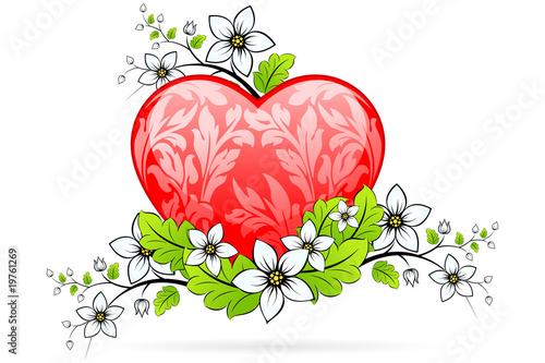 Vector: Valentine's Day heart Valentine's Day heart