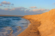 falaise de sable naturelle