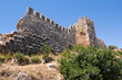 Ruins of Ottoman fortress in Alanya, Turkey