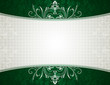 green background with shamrock
