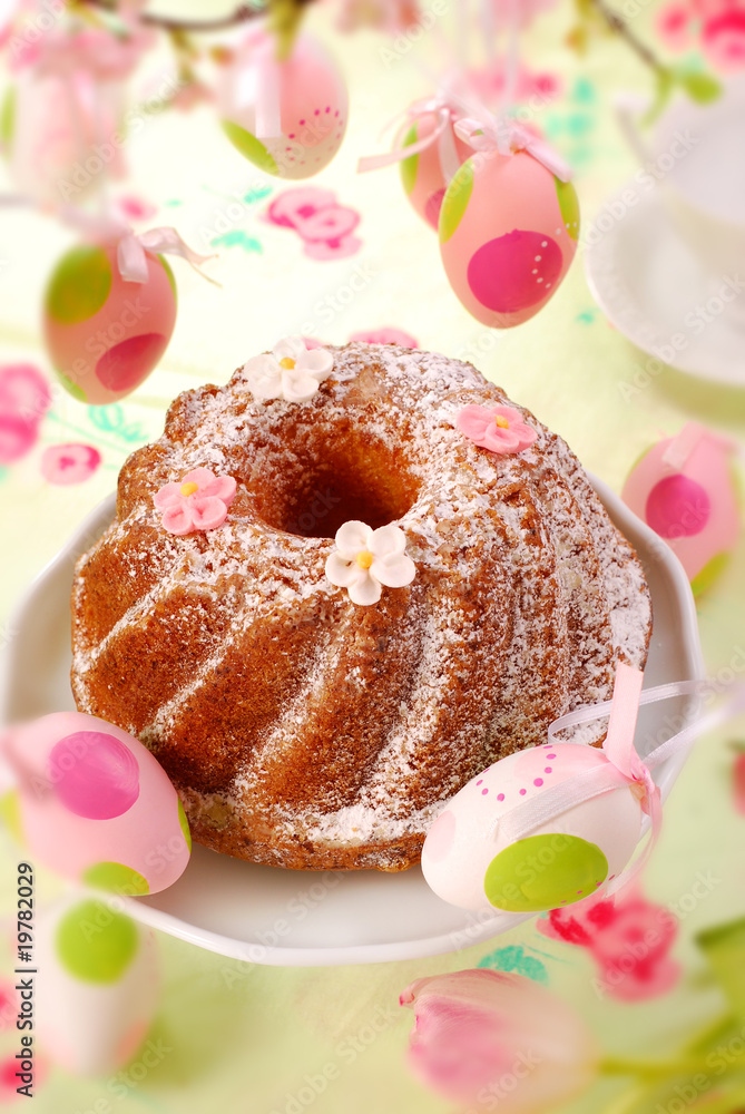 easter ring cake