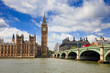 Big Ben and Houses of Parliament, London, UK