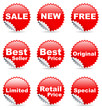 Label and stickers for retail, Vector Label and stickers for retail, Vector