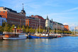 Old Town pier in Helsinki, Finland