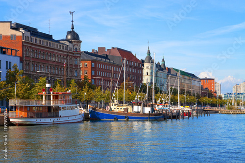 Foto: Old Town pier in Helsinki, Finland Old Town pier in Helsinki, Finland