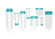 Vector cosmetic container templates for designers. Editable Vector cosmetic container templates for designers. Editable