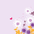 beautiful floral card