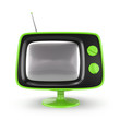 Stylish retro TV