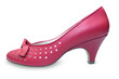 red female shoe red female shoe