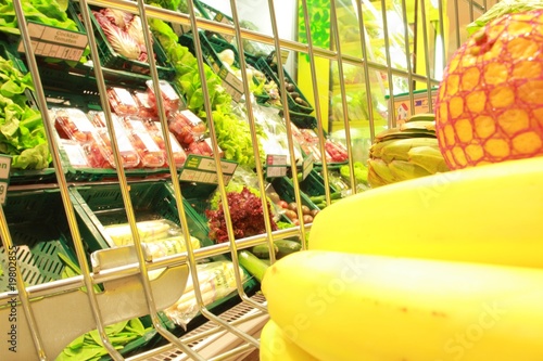 Foto: Shopping, Einkaufswagen, Lebensmittel-Shop Shopping, Einkaufswagen, Lebensmittel-Shop