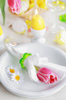 Easter table setting