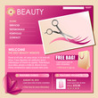 Beauty Style Hair Business Template Beauty Style Hair Business Template