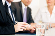 Business situation - team in meeting