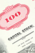 Stock certificate from United States (obsolete)