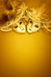 Foto: Golden carnival background Golden carnival background