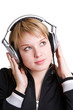 Photo: girl with Headphones girl with Headphones