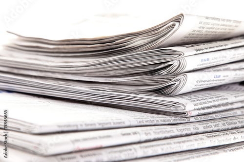 Stacks Of Newspapers