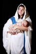 Mary holding Jesus