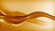 Fiery wave flow with small particles in slow motion in loop