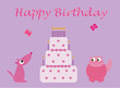 Birthday cake for girls
