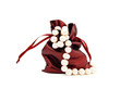 Bag for a gift with a pearl necklace Bag for a gift with a pearl necklace