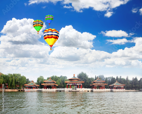 Photo: The Beihai Park near Forbidden City Beijing The Beihai Park near Forbidden City Beijing