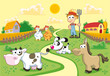 Życie farmera – kolorowa wieś z bajki
