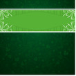 green card with shamrock, vector illustration green card with shamrock, vector illustration