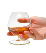 Glass of cognac