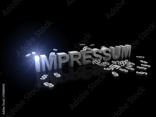 Illustration: impressum homepage impressum homepage