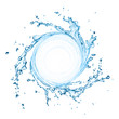 swirling water splash