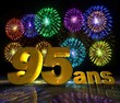 Joyeux anniversaire avec feu d'artifice Joyeux anniversaire avec feu d'artifice