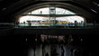 Subway bus and train station