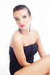 glamour portrait of a beautiful woman