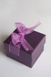 Purple gift box