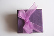 Purple gift box