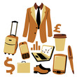 bussiness man accessories set