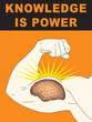 Concept illustration of intelligence and strength